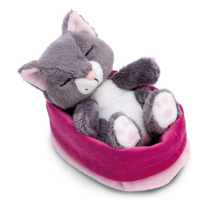 Nici - Peluche gato - Mascotas durmientes | Gris