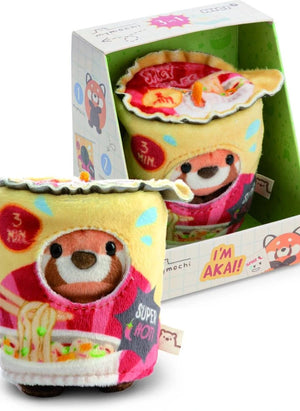 Nici - Panda de Peluche Rojo Akai y Disfraz de Fideos | Naranja