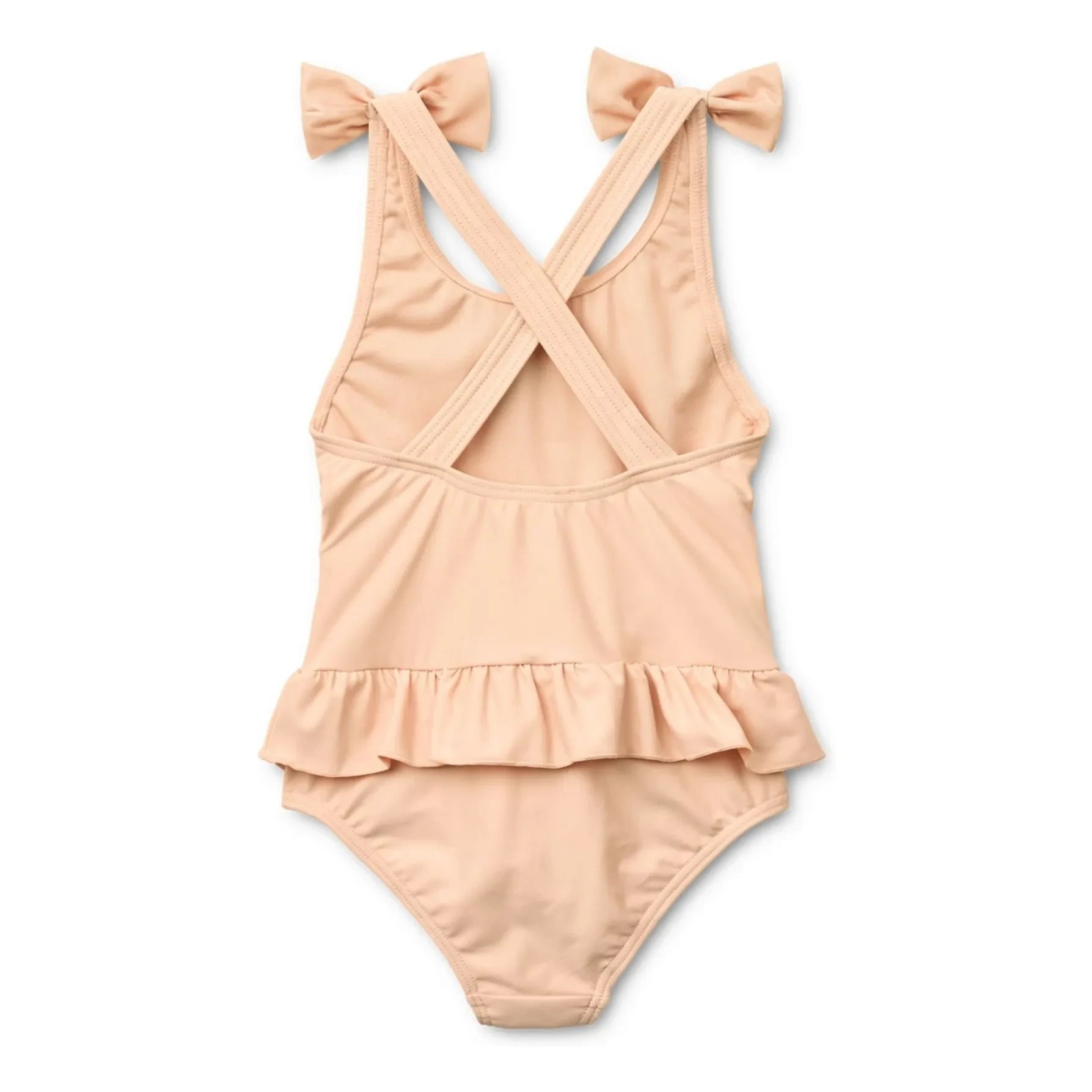 Liewood - Bañador Amara Cherry de Fibra Reciclada | Rosa pálido