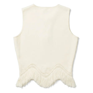 Ulla Johnson - Top Koa con borlas | Crudo