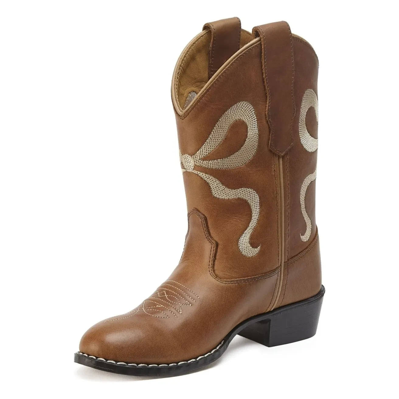 Bootstock - Botines de piel Bow | Marrón