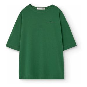 The Animals Observatory - Camiseta Collie Sourire Algodón orgánico | Verde cromo