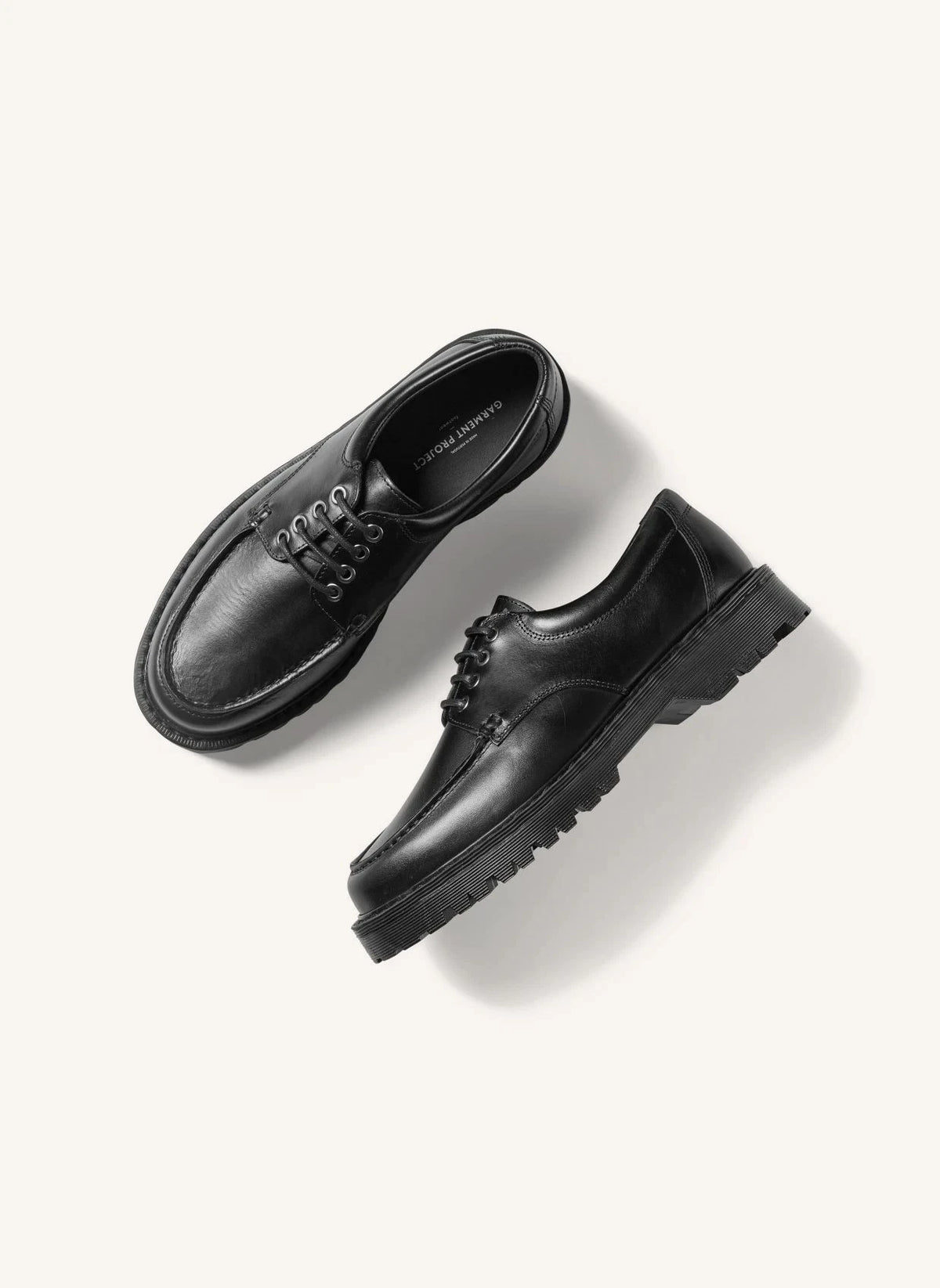 Garment Project - Zapatillas de Cuero Egon | Negros