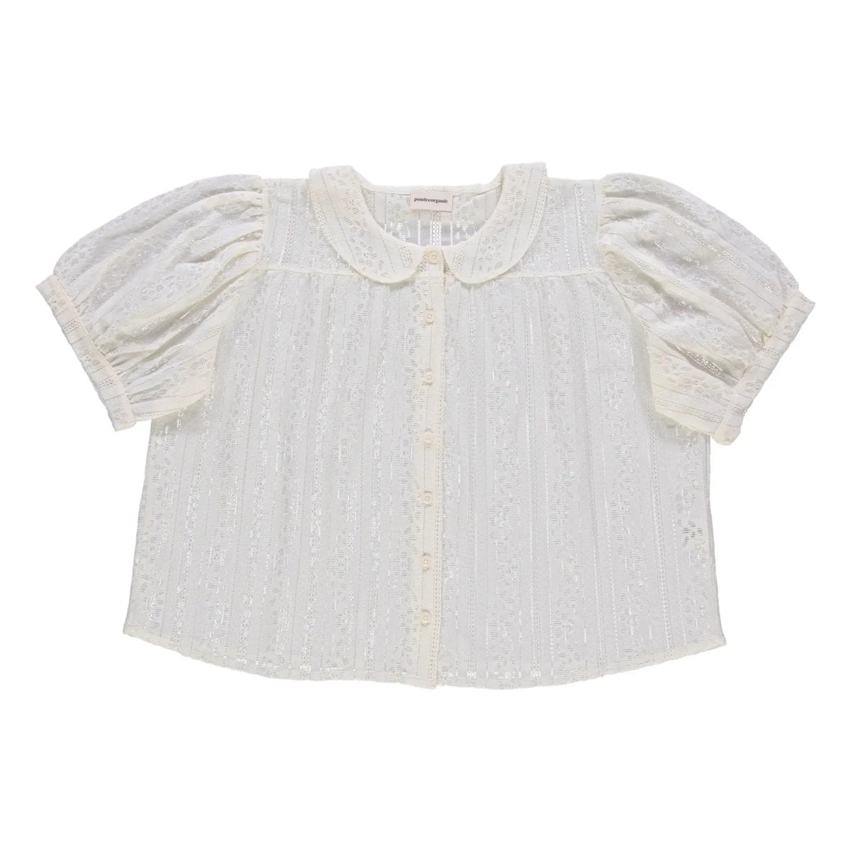 Poudre Organic - Blusa de encaje Ámbar | Crudo