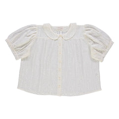 Poudre Organic - Blusa de encaje Ámbar | Crudo