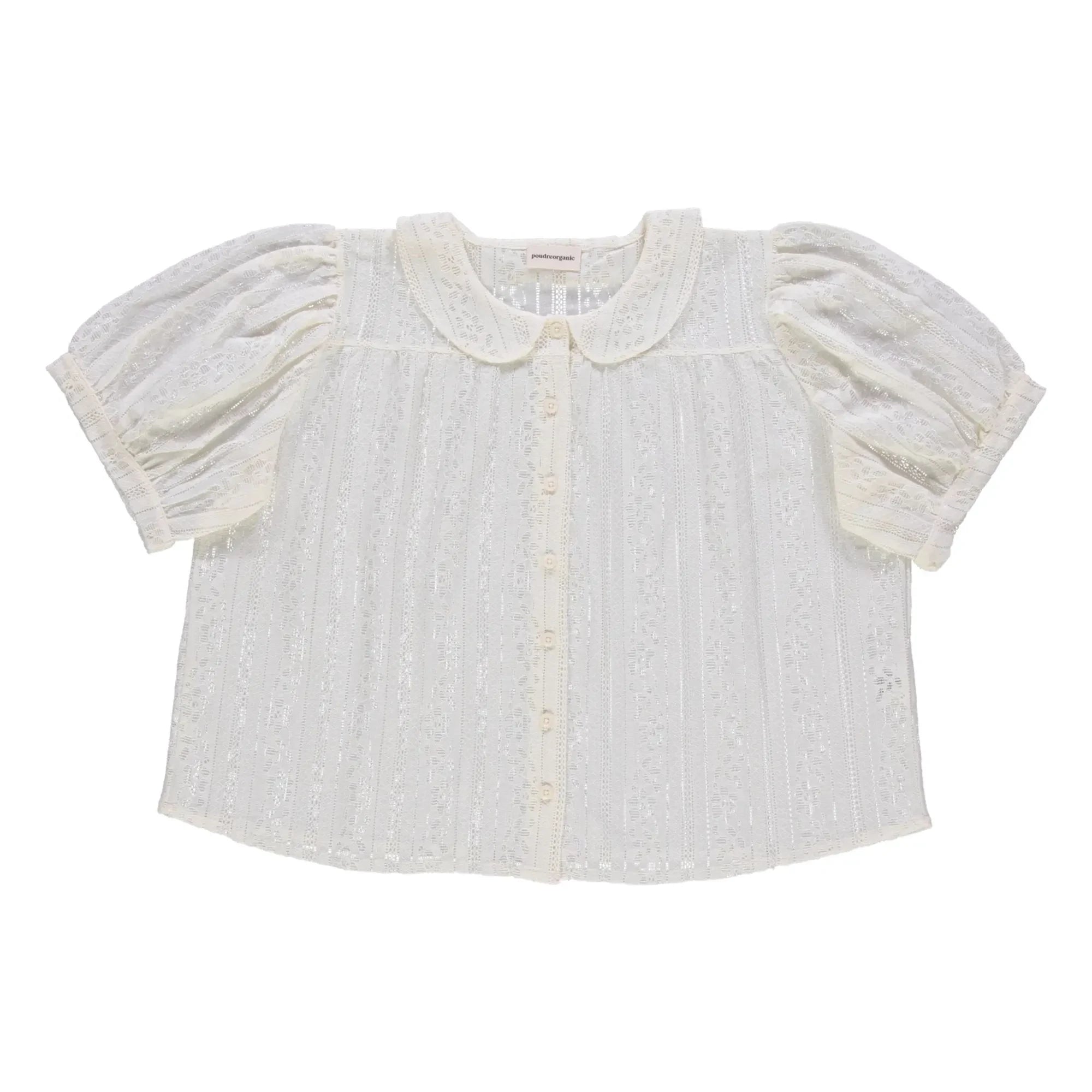 Poudre Organic - Blusa de encaje Ámbar | Crudo