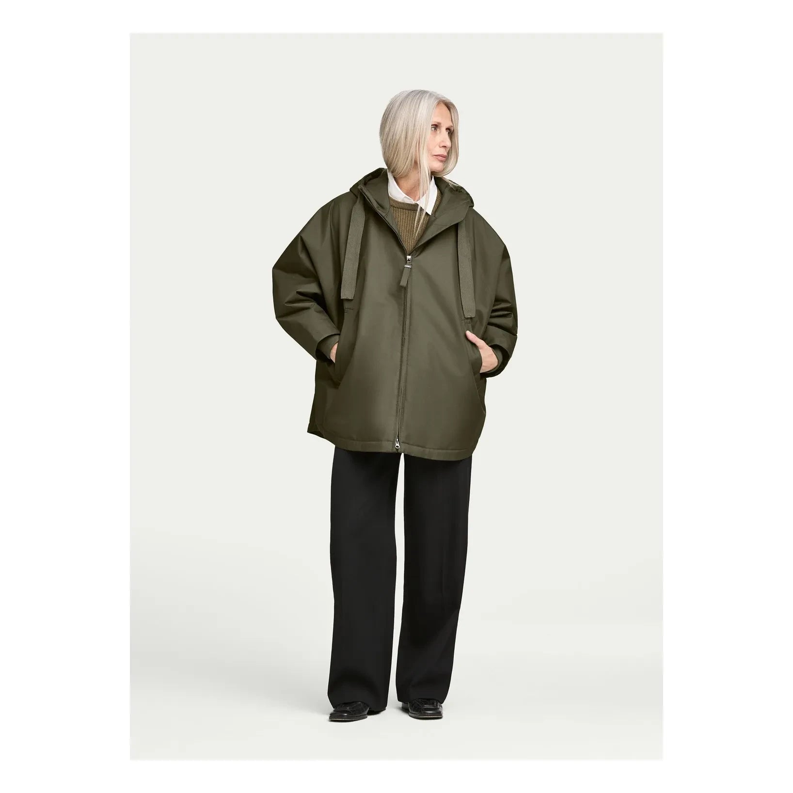 g-lab - Saf Parka | Zümrüt yeşili