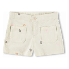 Molo - Short Amanda Coquillages Algodón Orgánico | Crudo
