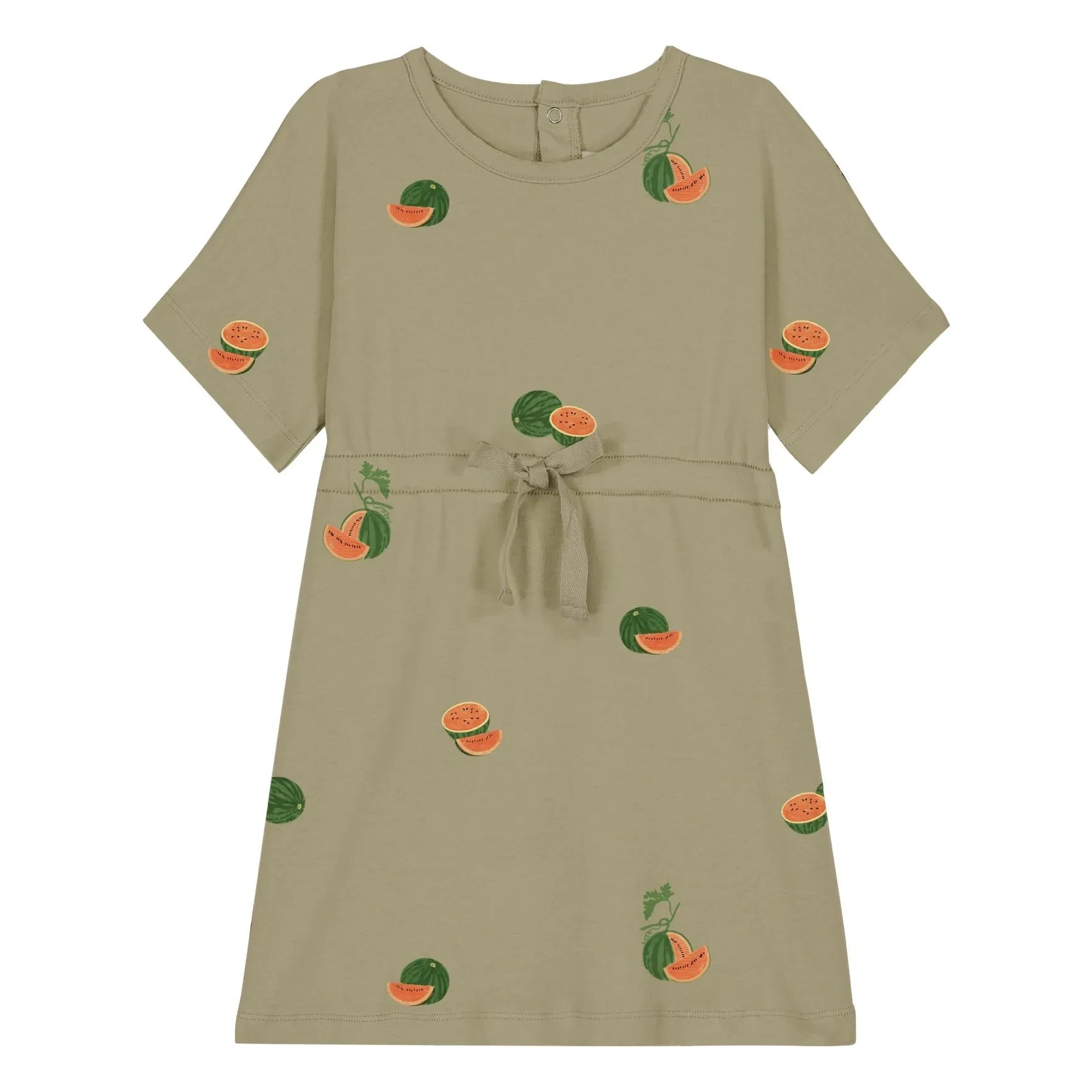 Studio Bohème - Vestido Yogi Watermelon Algodón Orgánico | Caqui