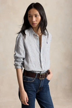 Camisa de lino Polo Ralph Lauren para mujer