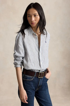 Camisa de lino Polo Ralph Lauren para mujer