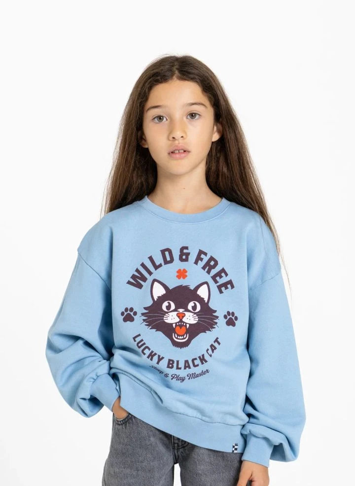Finger in the nose - Alma Sweatshirt | Azul Claro