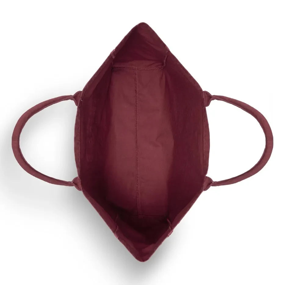 Anine Bing - Leo Kanvas Tote Çanta | Bordo