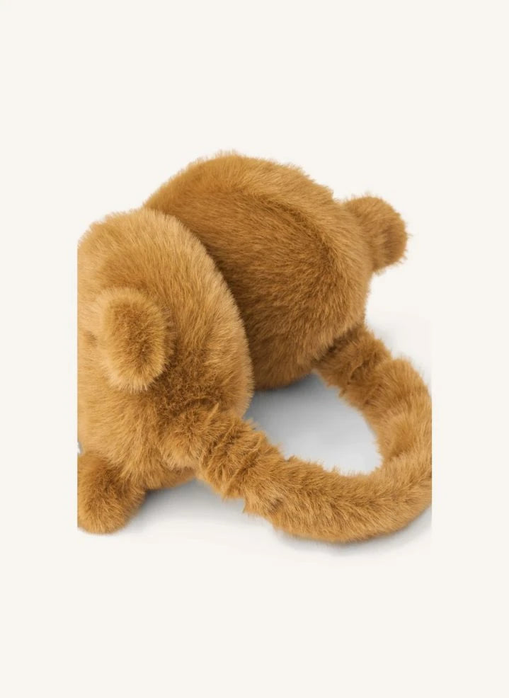 Liewood - Timothy Bear Gorra de Peluche Reciclada | Caramelo