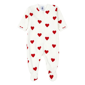 Petit Bateau - Pijama Mescoeurs | Blanco