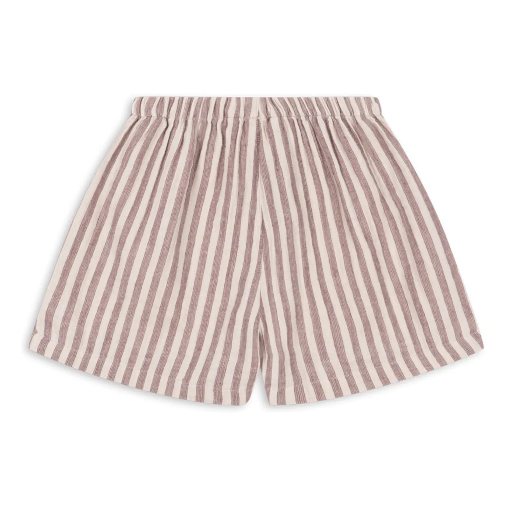 Konges Sløjd - Shorts de algodón orgánico a rayas Ely | Rojo