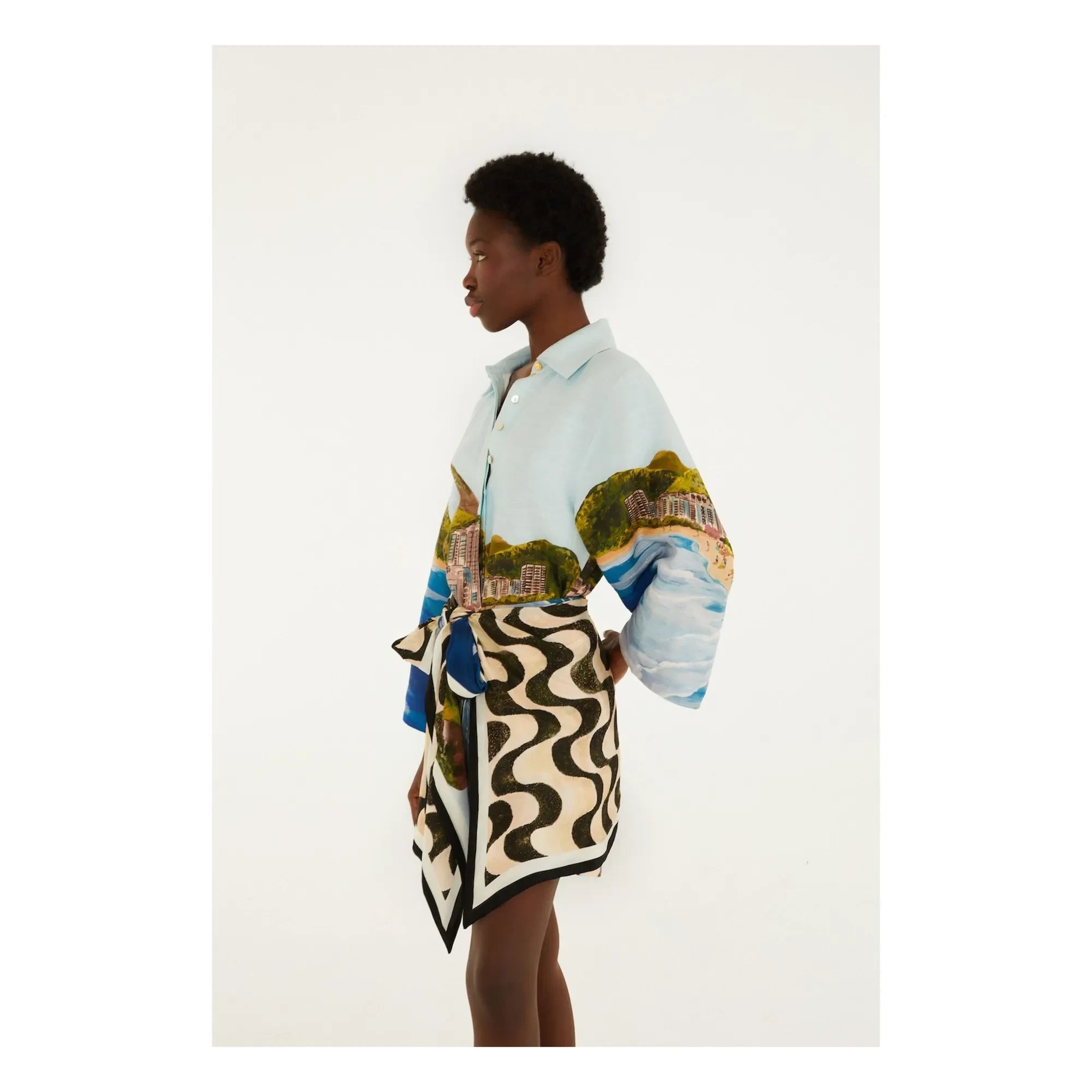 Farm Rio - Kimono Copacabana | Azul
