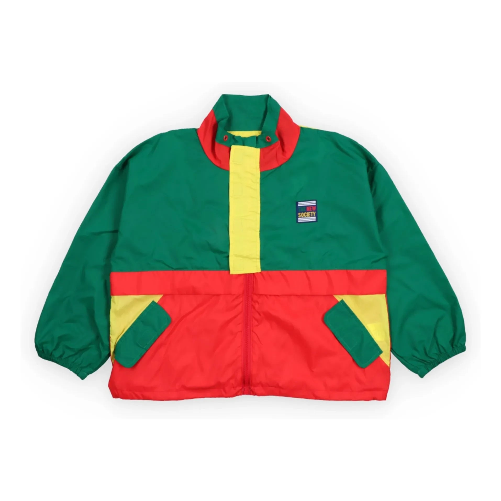 the new society - Chaqueta colorblock Pansy | Verde