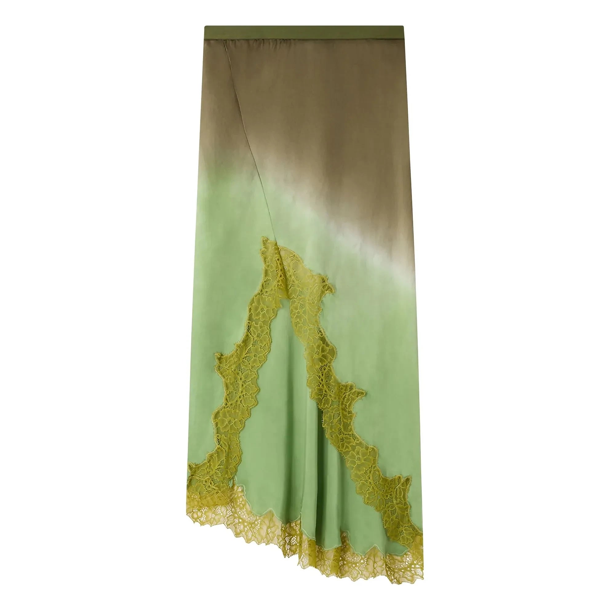 Mes Demoiselles - Eranu Falda de seda | Verde