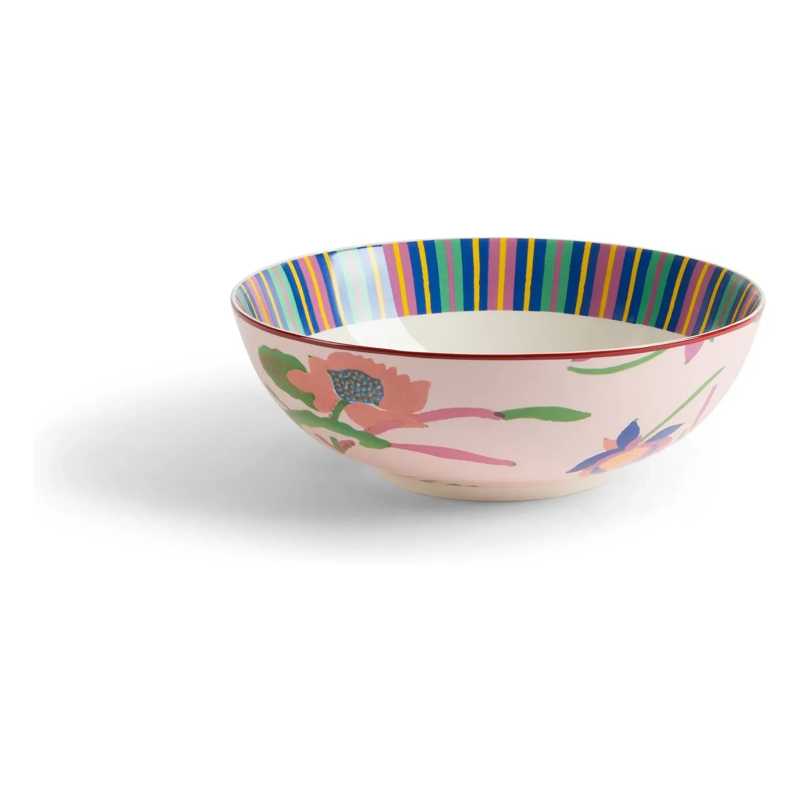Lisa Corti - Ensaladera de porcelana japonesa | Rosa