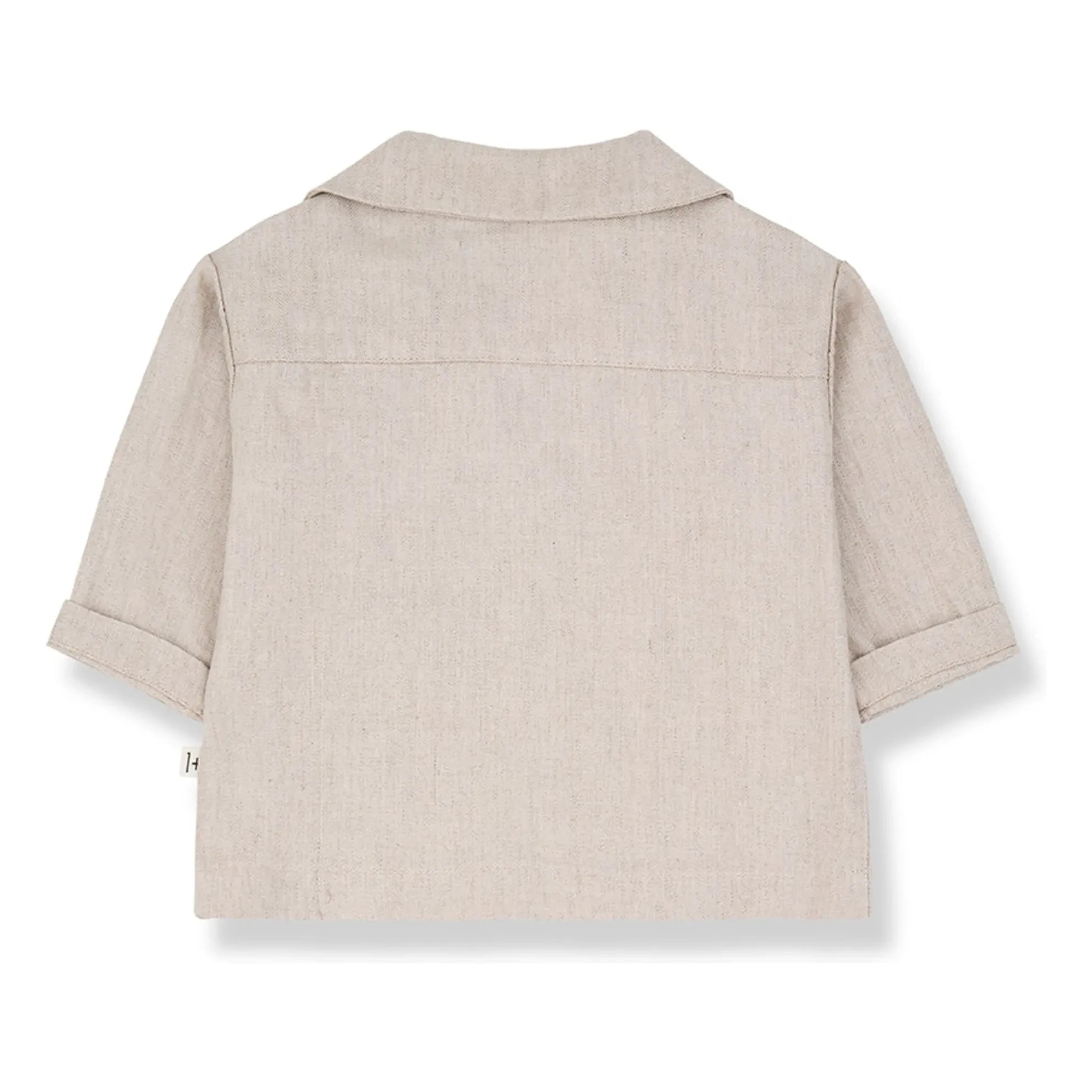 1+ in the family - Camisa de lino Perratallada | Beige
