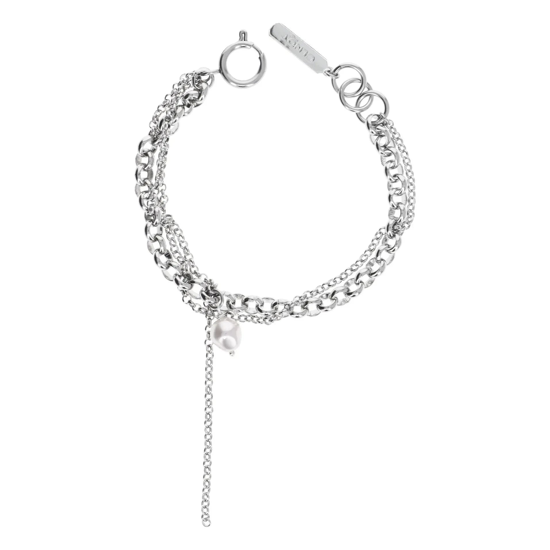 Justine Clenquet - Pulsera Richie | Plateada