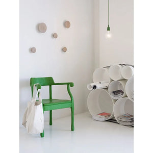 Muuto - Set de 5 Ganchos Dots - Negro