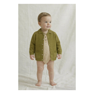 Lililotte - Cárdigan Valentin Algodón Orgánico | Oliva