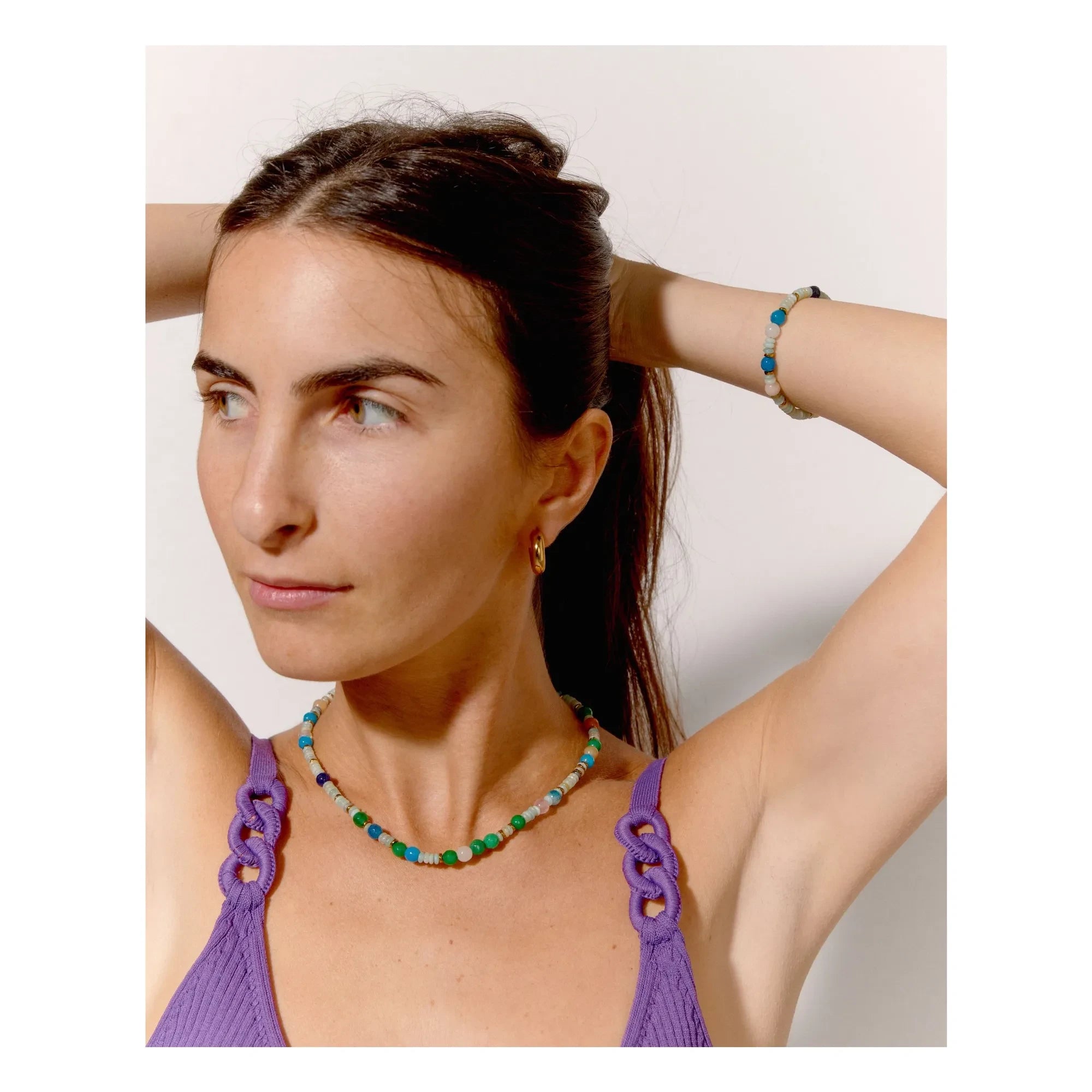 Collar Palas - Manarola | Azul