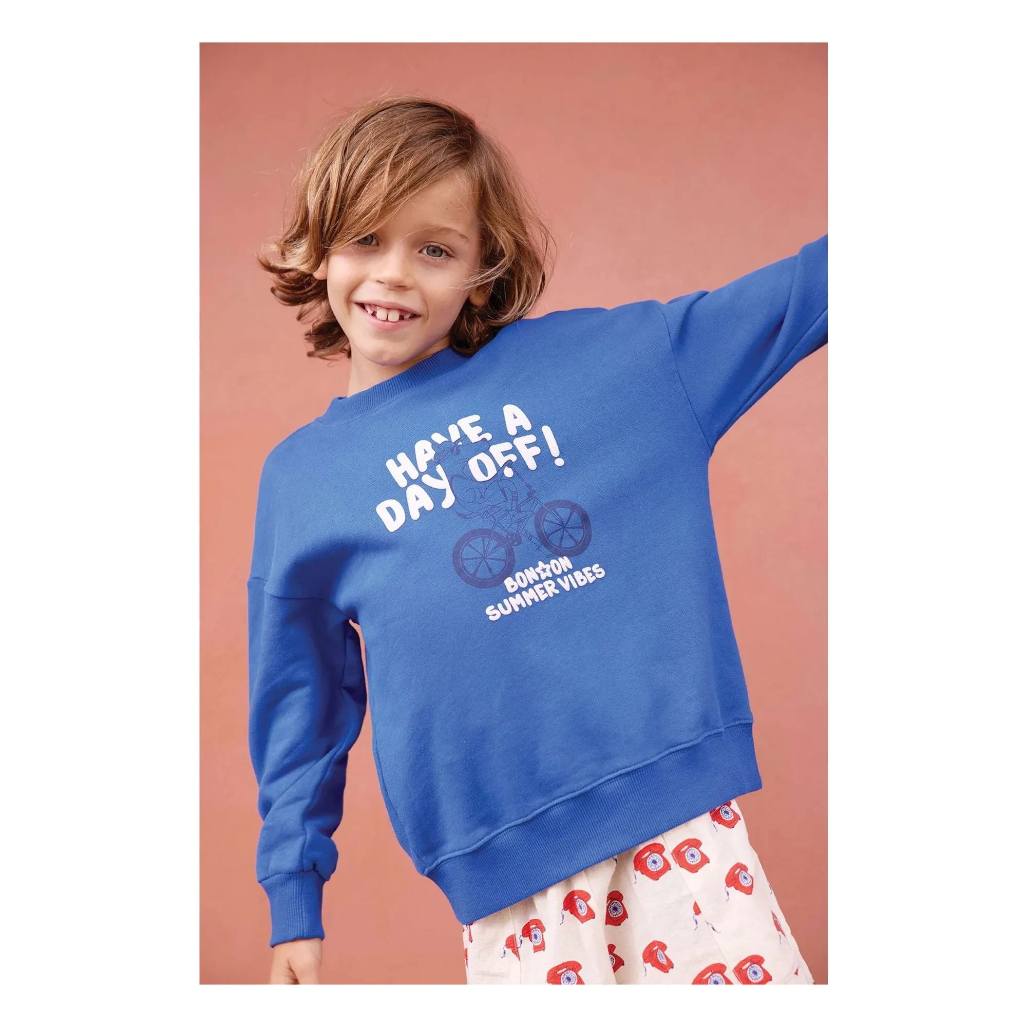 Bonton - Sudadera Lame Day Off | Azul real