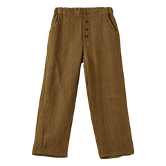 Pantalón de Lino Sullivan - Caramelo | Marrón
