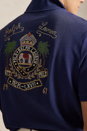 Polo Ralph Lauren Camiseta de algodón con cuello para hombre