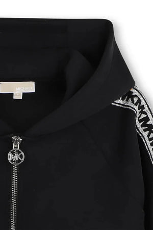 Sudadera con capucha y cremallera para niños