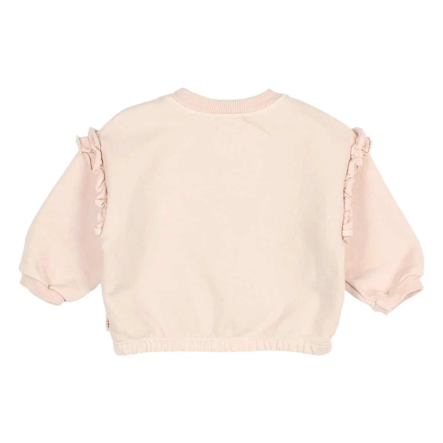 Búho - Ma Chérie organik pamuklu bebek sweatshirt | Açık Pembe