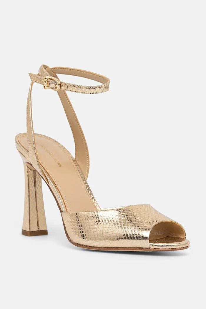Sandalias de tacón alto de piel Rosie de MICHAEL Michael Kors