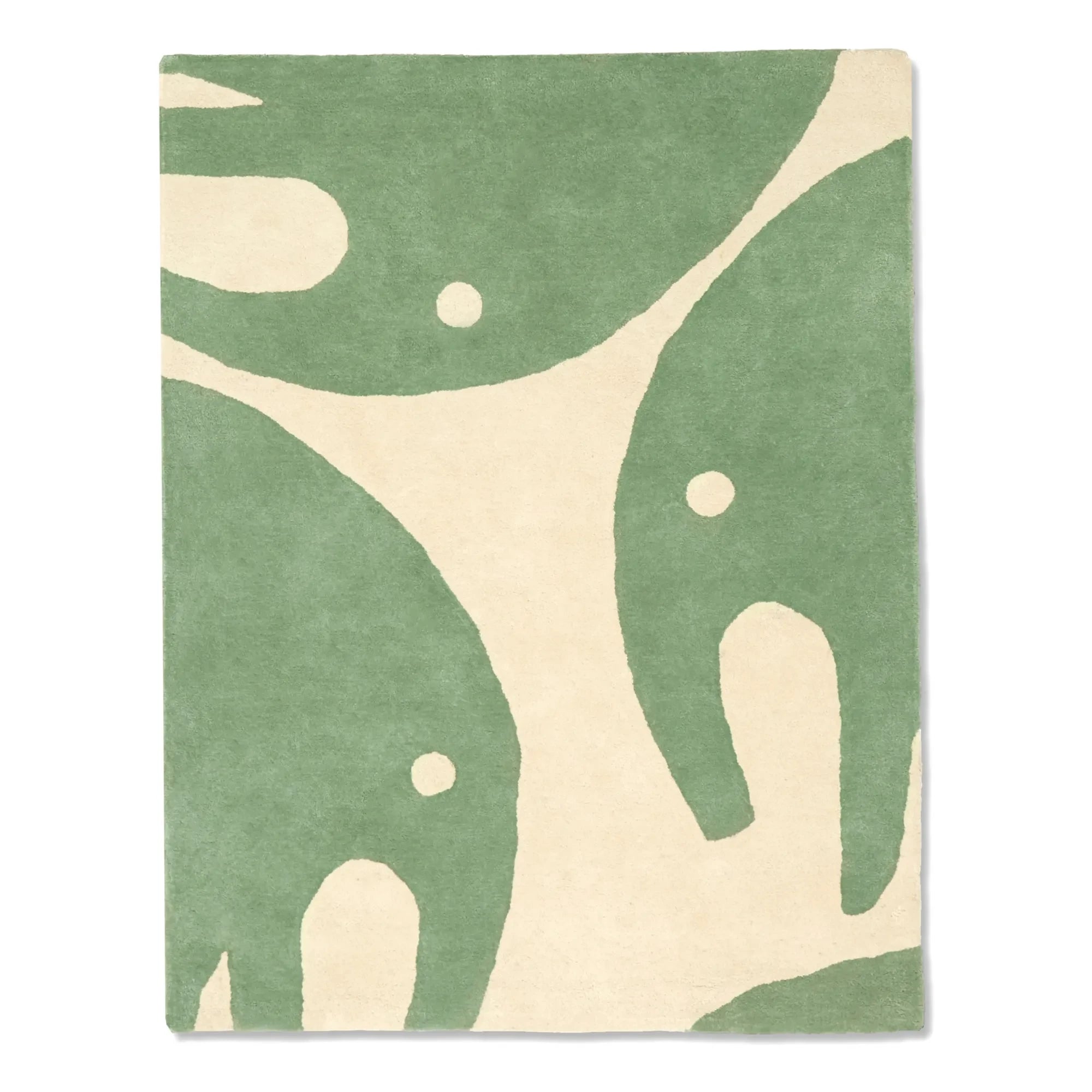 Bleuu-studio - Alfombra de lana | Verde