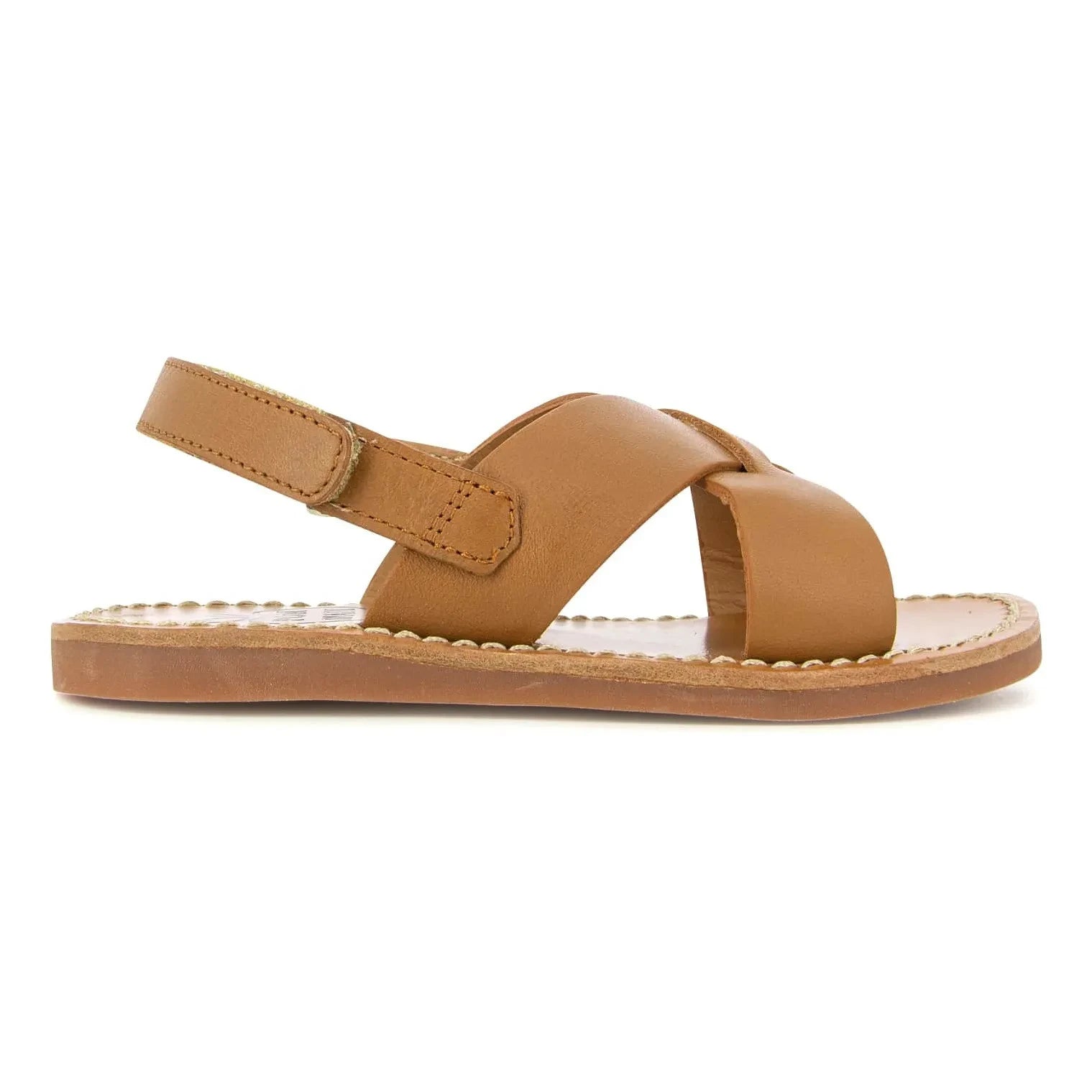 Pom d'Api - Sandalias de tiras Stitch | Marrón