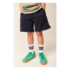 Tumble N'Dry - Shorts jogger de algodón orgánico Polinesia | Azul Oscuro