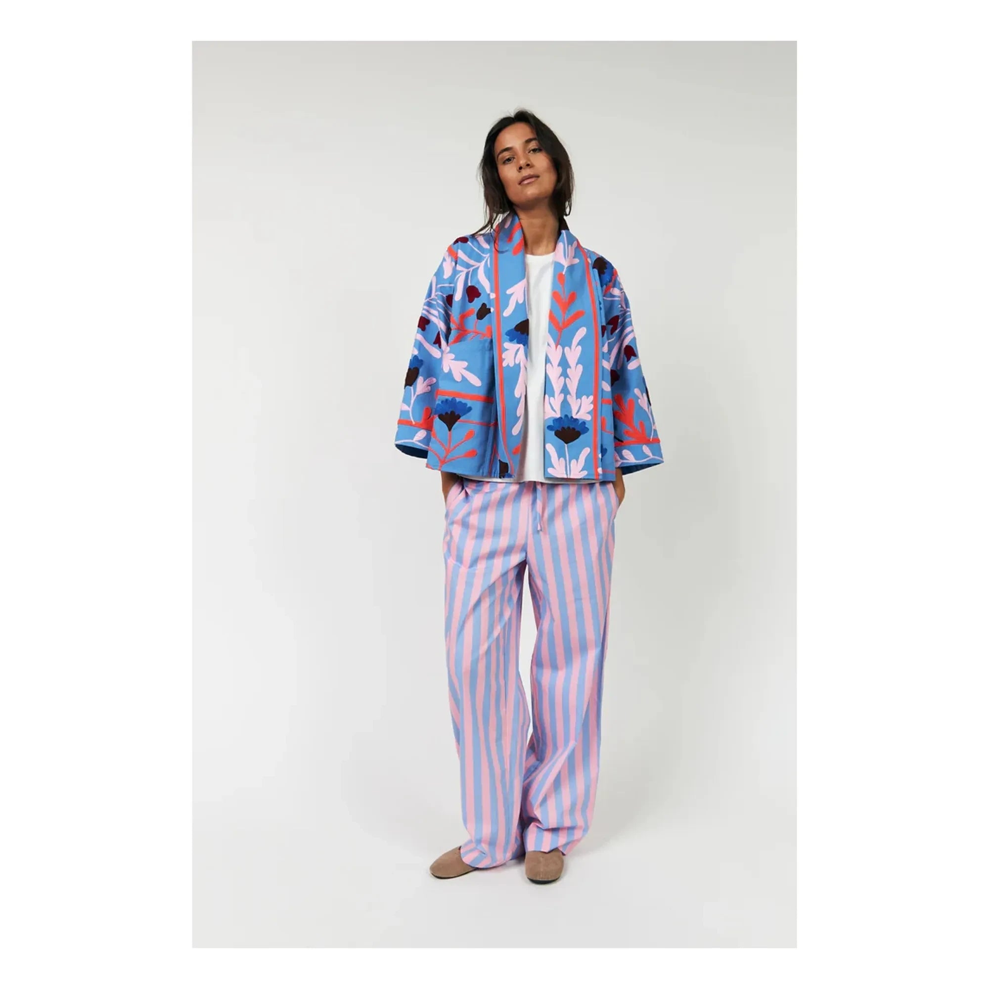 Lollys Laundry - Chaqueta de algodón Rumi | Azul