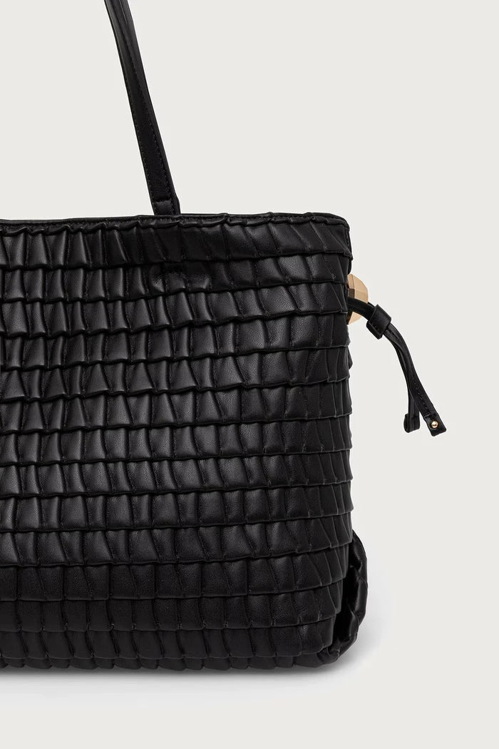 Bolso de compras de mujer de cuero sintético