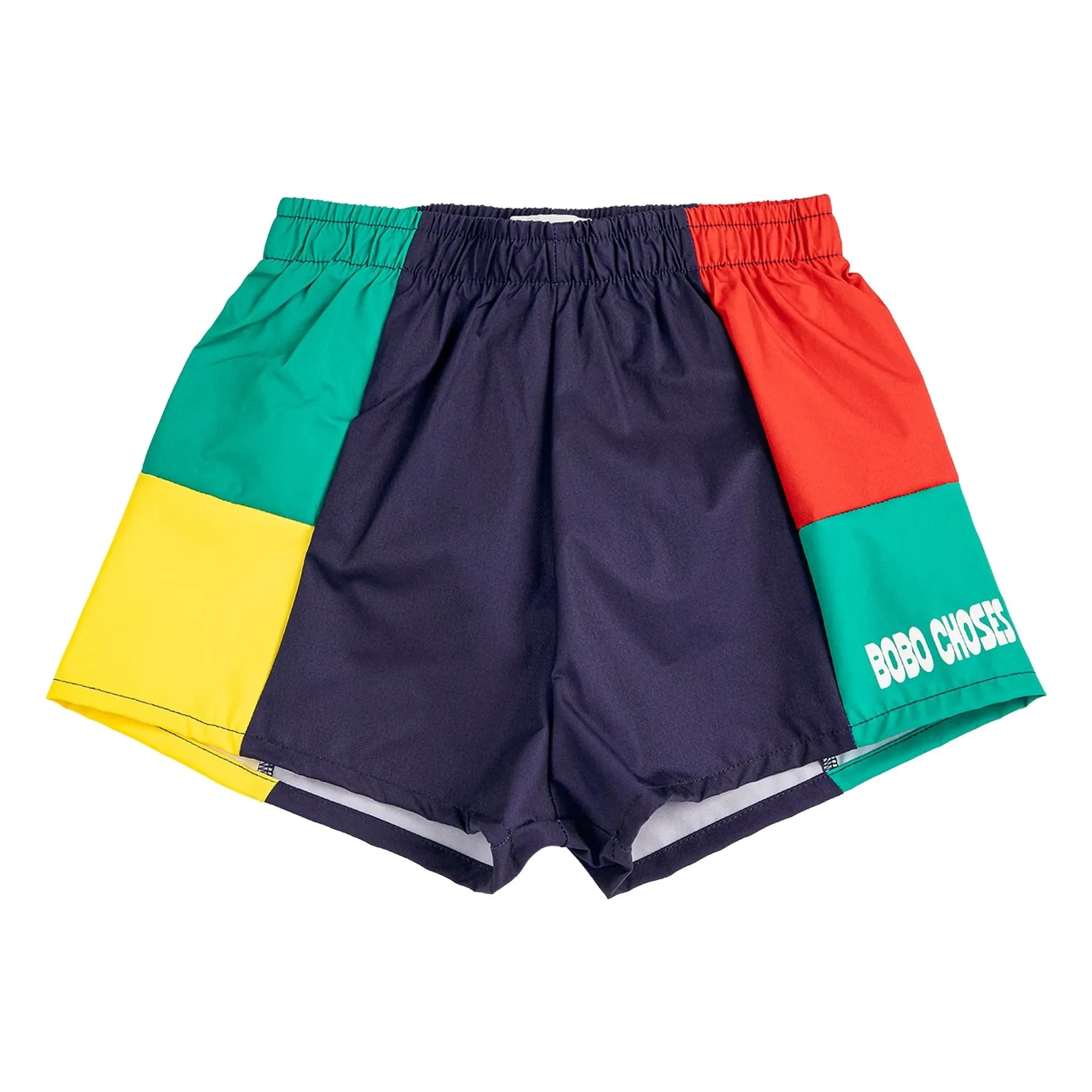 Bobo Choses - Bañador tipo bermuda con bloques de color | Azul marino