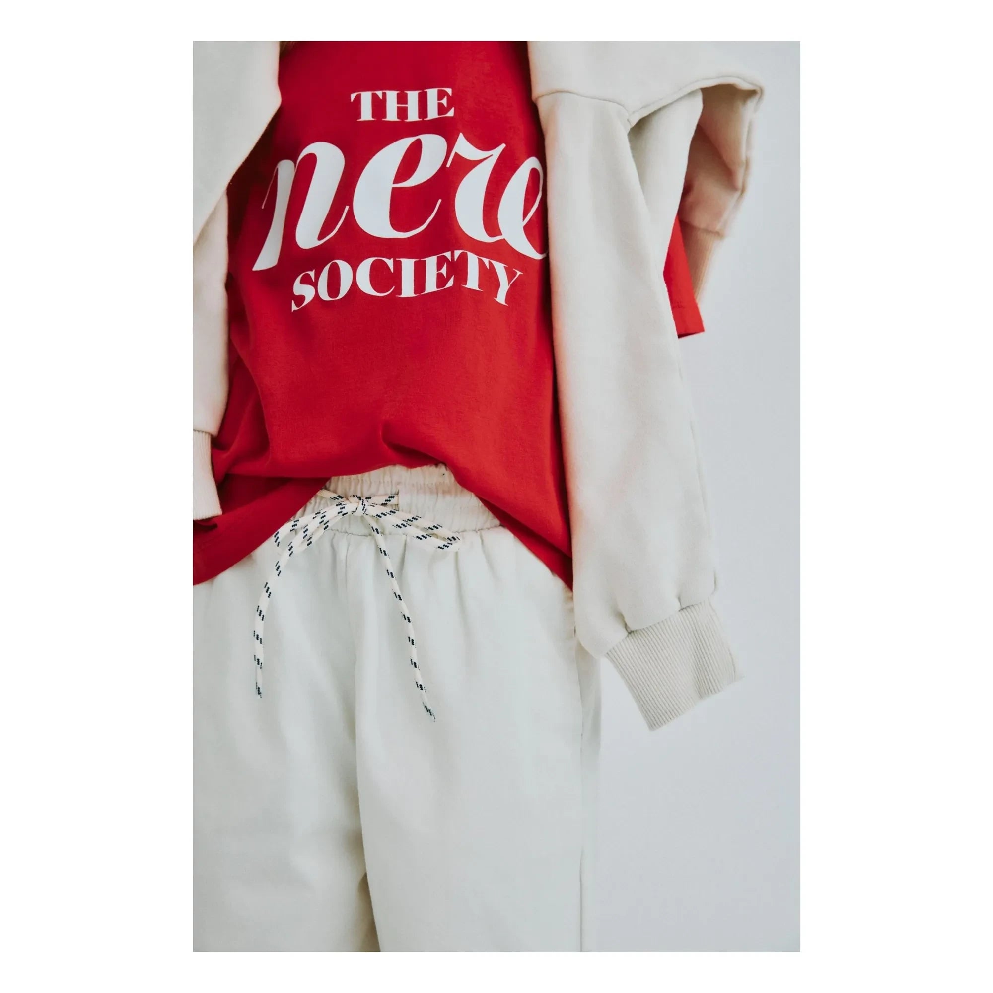 the new society - Maca Camiseta | Rojo