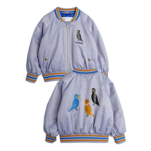 Mini Rodini - Bomber Birds de fibras recicladas | Lila