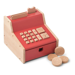 Liewood - Caja registradora de madera | Rojo