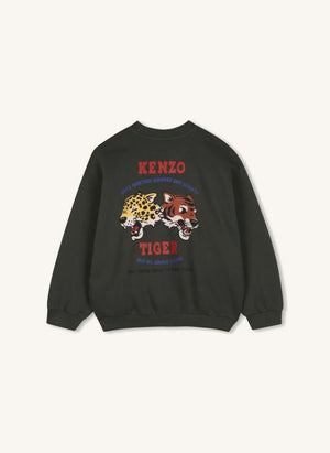 Kenzo - Kenzo Tigres suéter | gris carbón