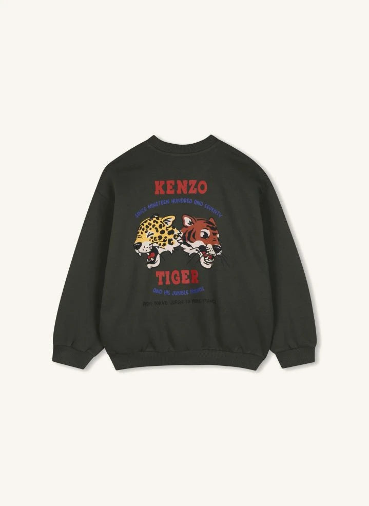 Kenzo - Kenzo Tigres suéter | gris carbón