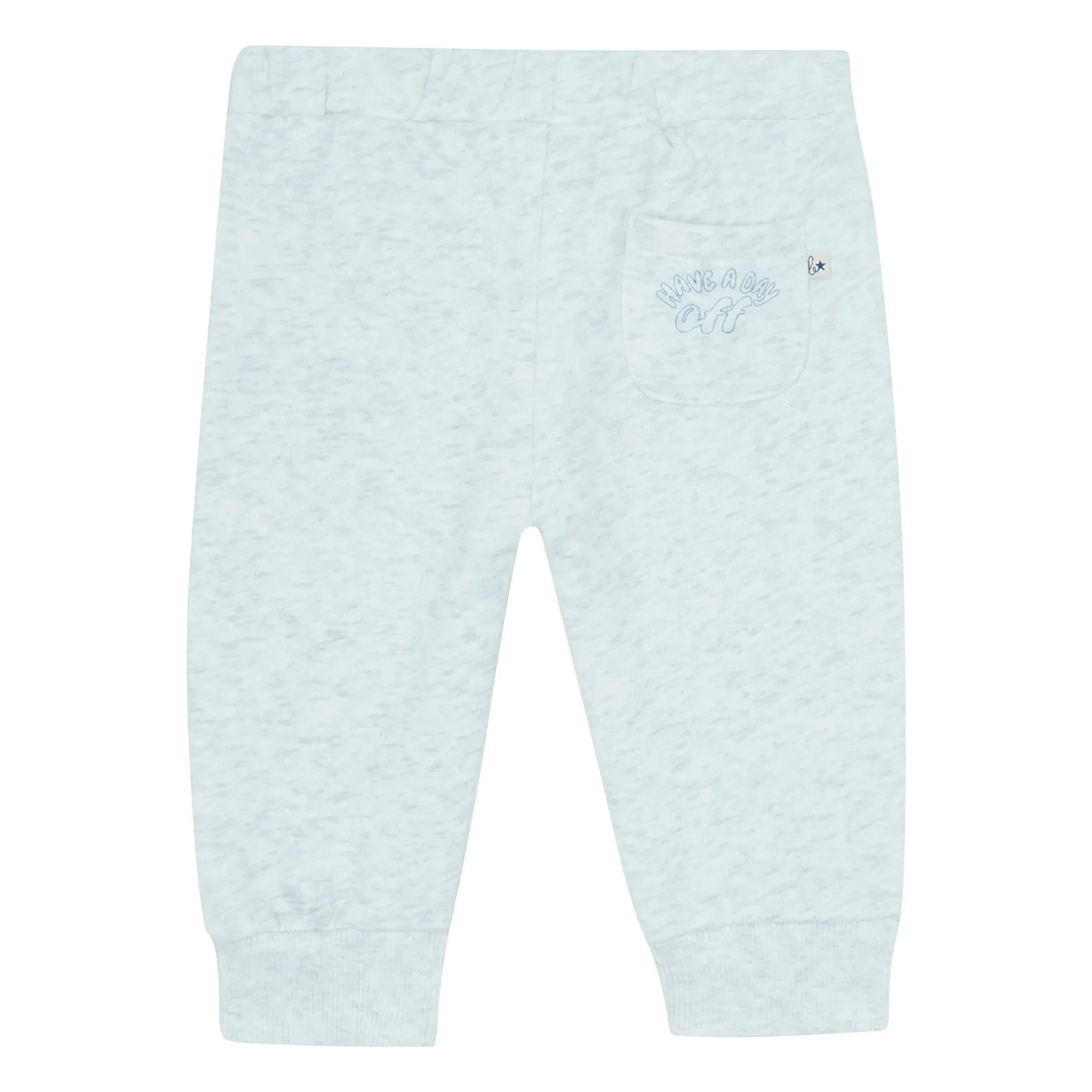Bonton - Pantalón jogger de melange afelpado | Gris