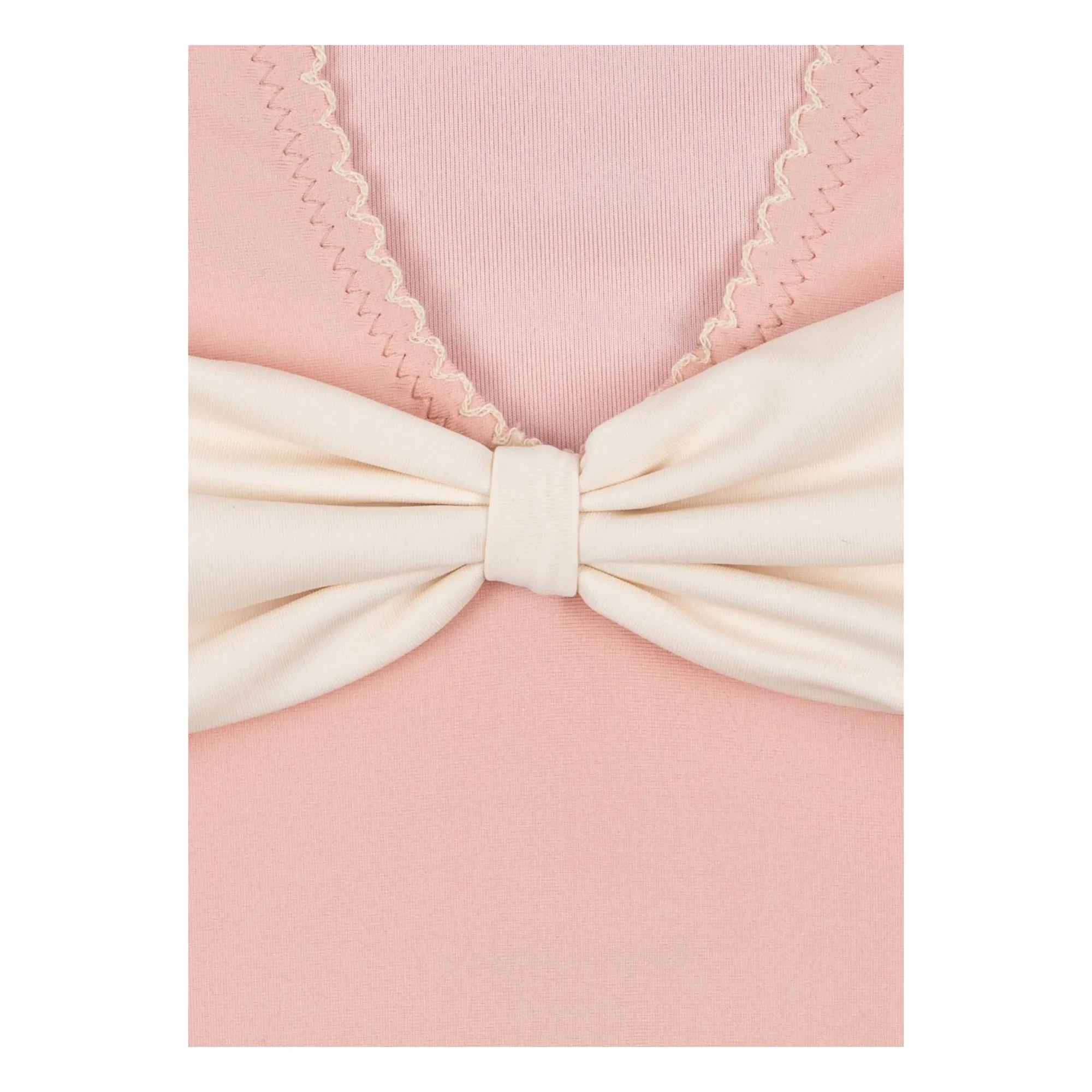 Konges Sløjd - Traje de baño de fibra reciclada Kitty de 1 pieza | Rosa