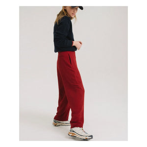 Tinsels - Pantalón Brando de pernera recta | Rojo cereza