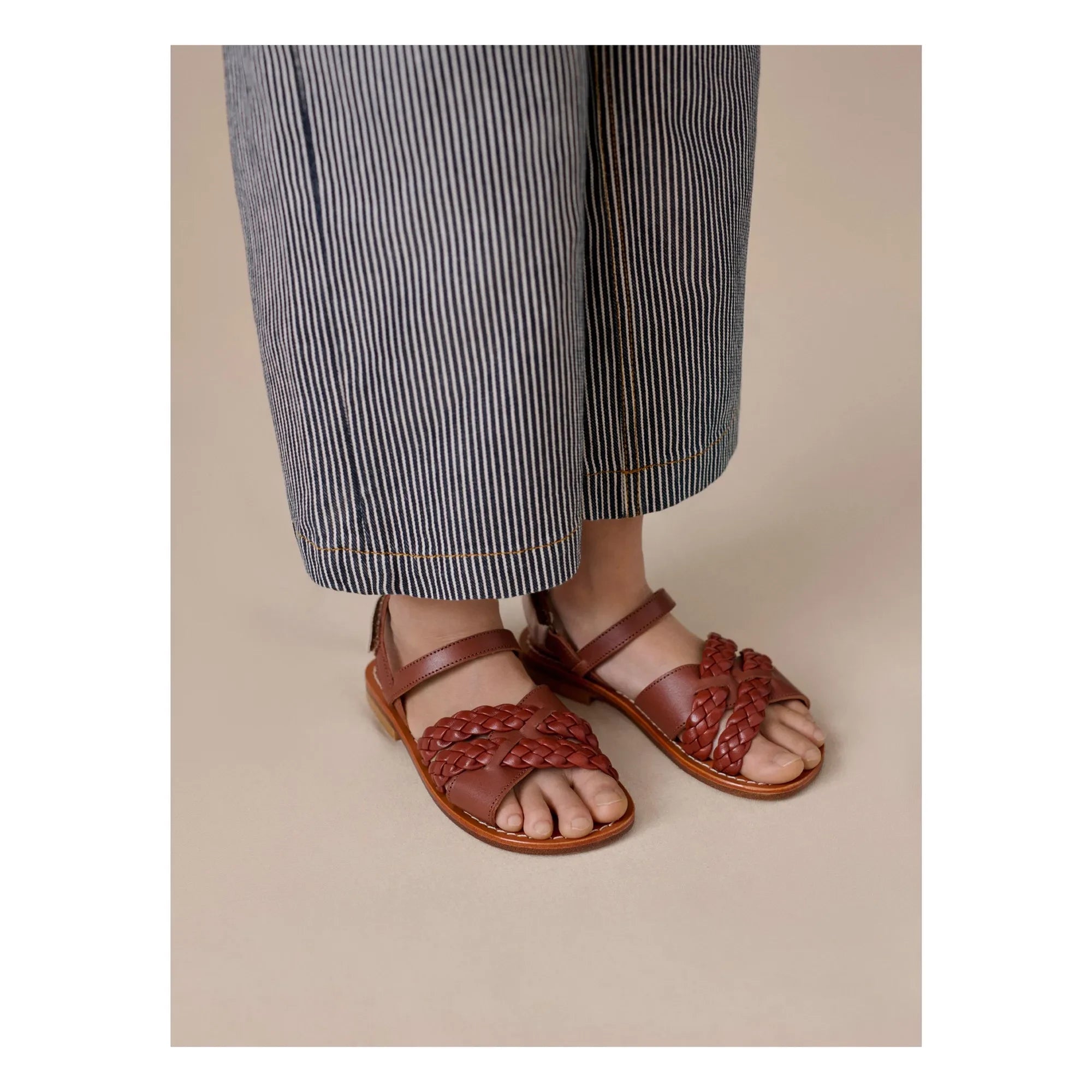 Bonpoint - Pantalón de algodón orgánico Jingle | Gris